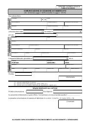 Modulo Comunicazione di cessione di fabbricato - Comune di Pontida