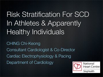 Risk stratification for Sudden Cardiac Death in athletes and ...