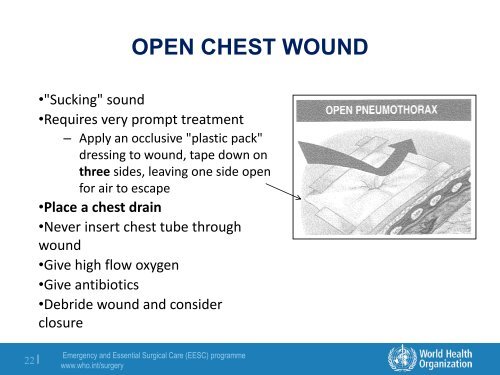 Principles and Techniques of Trauma Care