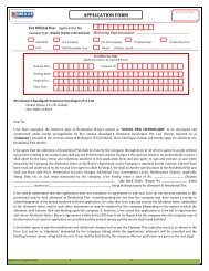 APPLICATION FORM - Real Estate India