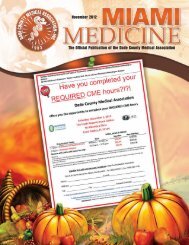 miami medicine - Dade County Medical Association