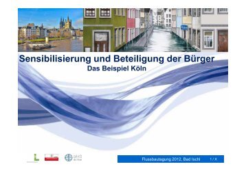 Publikation downloaden - Wasser, Klimawandel & Hochwasser