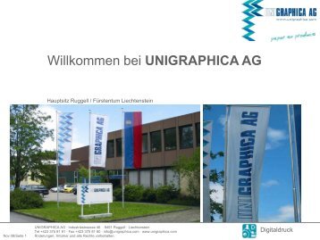 Hauptsitz Ruggell - Unigraphica
