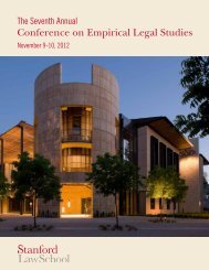 CELS 2012 at Stanford - Cornell University Law School