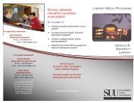 Print a Brochure - Southern Utah University