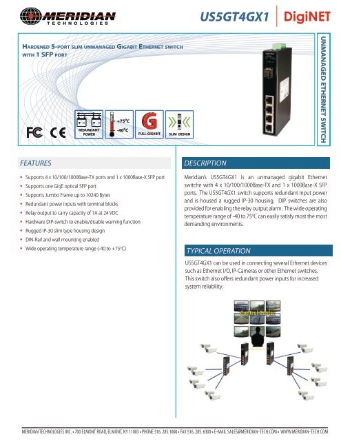 DigiNET US5GT4GX1 - Meridian Technologies