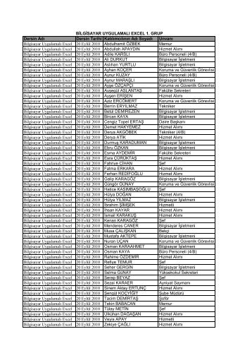 2010 EÄÄ°TÄ°M ÃÄ°ZELGESÄ°