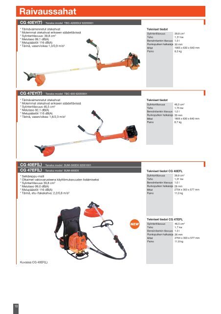 Polttomoottorikoneet 2007-2008 - Hitachi Power Tools Finland Oy