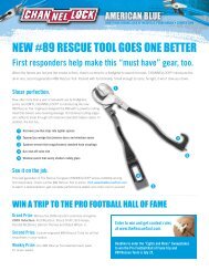 NEW #89 RESCUE TOOL GOES ONE BETTER - Channellock