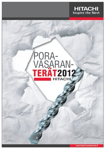 Lataa pdf-tiedosto - Hitachi Power Tools Finland Oy