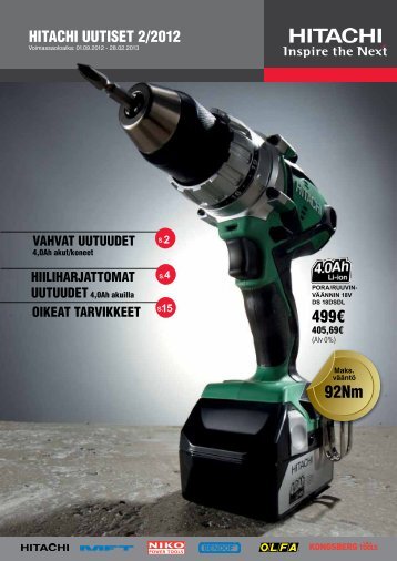 KONE - Hitachi Power Tools Finland Oy