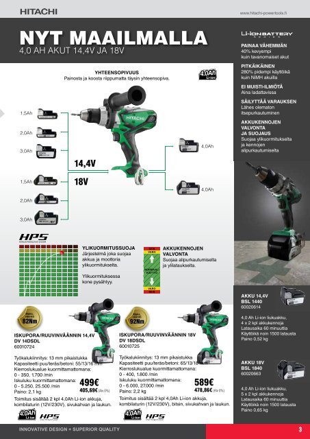 KONE - Hitachi Power Tools Finland Oy