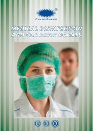 Medical disinfection and cleaning agents - Chemi-Pharm AS