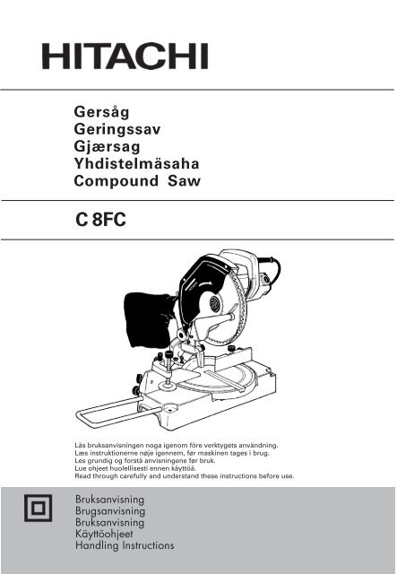 Hent manualer - Hitachi