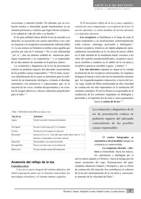 VOLUMEN 31 NÂº 1-2 aÃ±o 2012 - cordobalergia.com