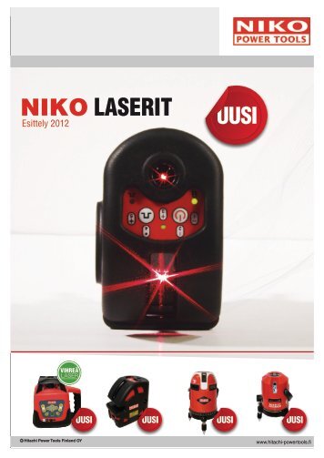 NIKO LASERIT - Hitachi Power Tools Finland Oy