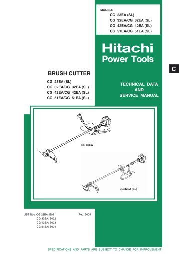 CG 23EA (SL) - Hitachi