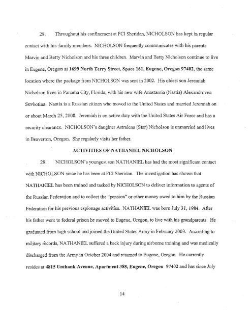 FBI affidavit - Wired