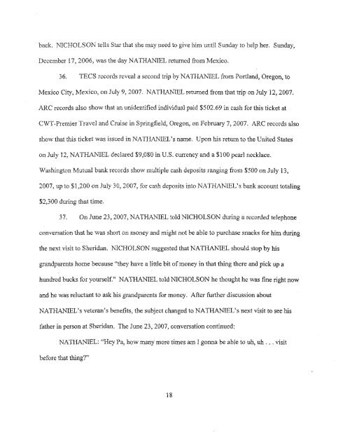 FBI affidavit - Wired