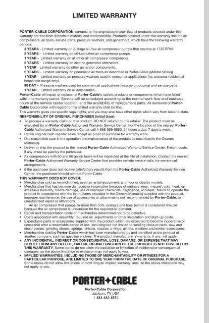 Pancake Compressor Instruction manual - gerald@eberhardt.bz