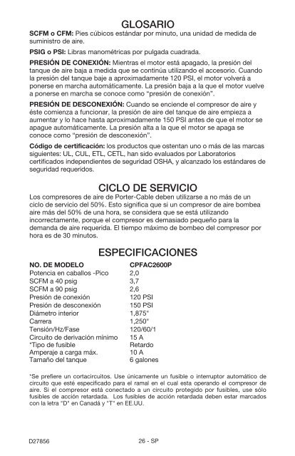 Pancake Compressor Instruction manual - gerald@eberhardt.bz