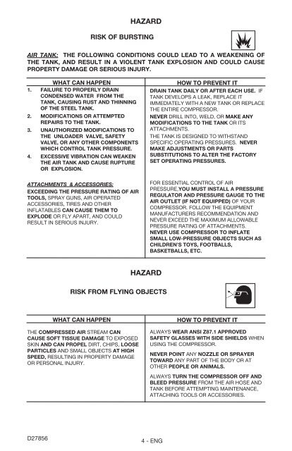 Pancake Compressor Instruction manual - gerald@eberhardt.bz