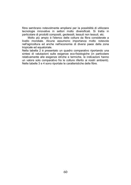 IL SETTORE TESSILE IN ITALIA: FIBRE NATURALI E ... - LaMMA-Test