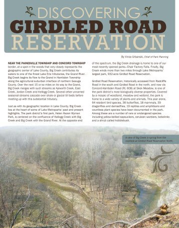 Girdled Road Reservation - Lake Metroparks