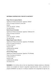 Sistemas cooperativos. Proyecto SAFESPOT - TelefÃƒÂ³nica I+D
