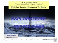 ESPLORAZIONE PETROLIFERA - Assomineraria