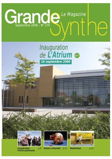 de L'Atrium p.7 - Ville de Grande-Synthe