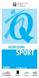 2009 sport ausbildung - Mülheimer Sportbund