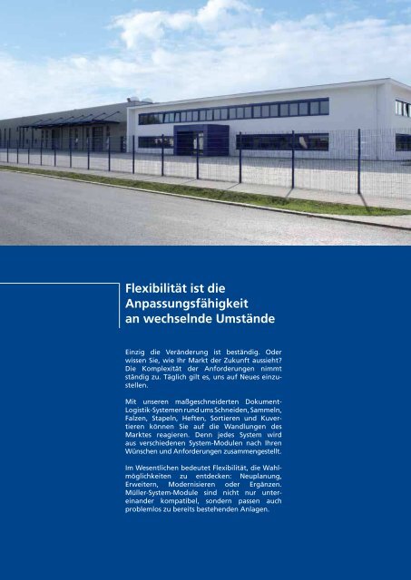 Dokument-Logistik-Systeme - Müller Apparatebau GmbH