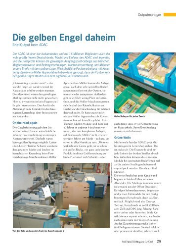 Die gelben Engel daheim - Müller Apparatebau GmbH