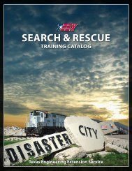 SeARCh & ReSCue - TEEX - Texas Engineering Extension Service ...