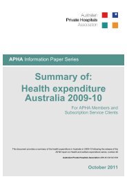 Summary of: Health expenditure Australia 2009-10 - Australian ...