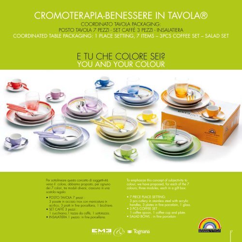 CROMOTERAPIA padelle - Eme