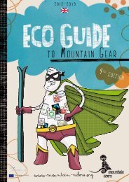 Download the Eco Guide - Mountain Riders