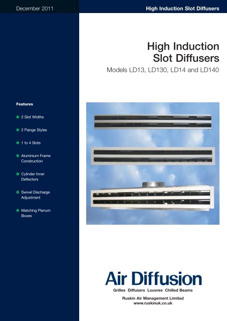 High Induction Slot.qxd - Air Diffusion