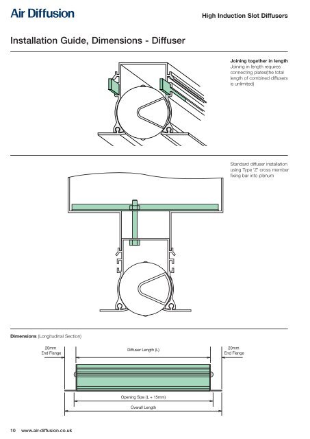 High Induction Slot.qxd - Air Diffusion