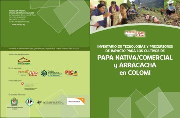 Inventario de tecnologias y precursores de impacto para los cultivos ...