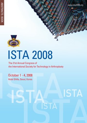 October 1 - 4, 2008 - ISTA