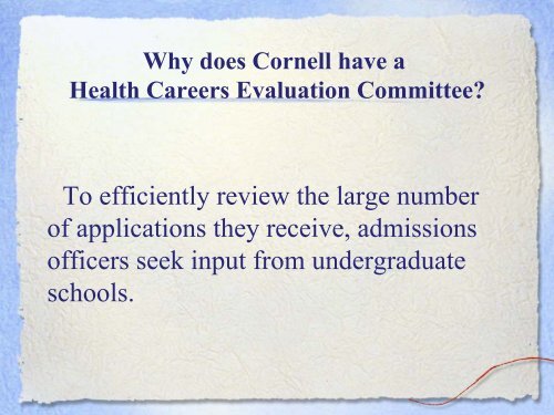 HCEC Letter - Cornell Career Services