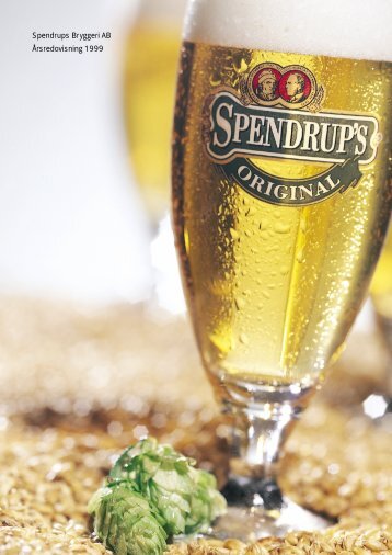 Spendrups Bryggeri AB Ãrsredovisning 1999