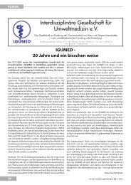 IguMed - 20 Jahre und ein bisschen weise - bei der IGUMED