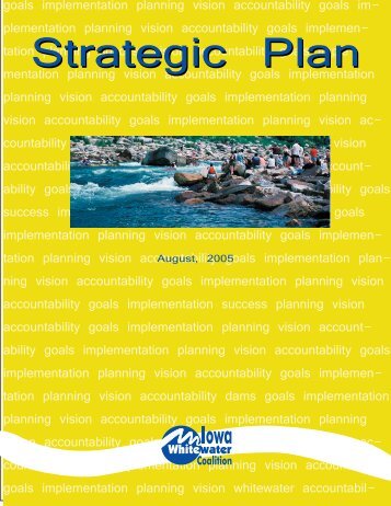 Strategic Plan - Iowa Whitewater Coalition