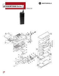 MTX838/MTX8000 Series - Paging & Wireless Service Center