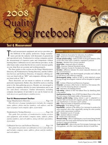 Test & Measurement - Quality Digest