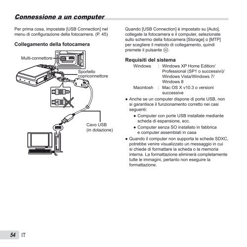 Manuale d'uso TG-830 - Olympus - Europe