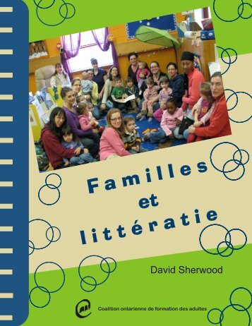Familles et littératie - Coalition ontarienne de formation des adultes